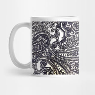 Blue Bandana Pattern Mug